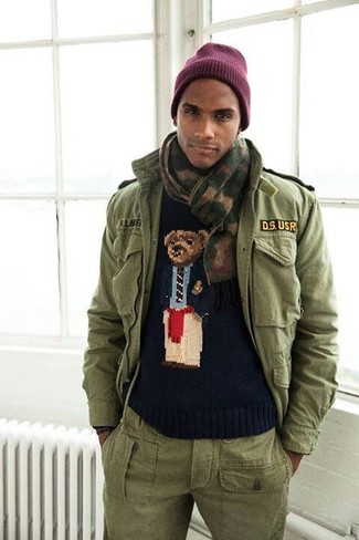 Как носить полевую куртку с брюками карго