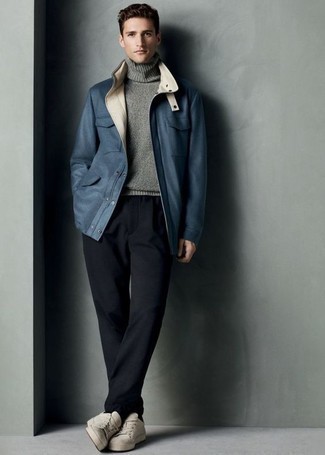 Как носить полевую куртку с брюками чинос