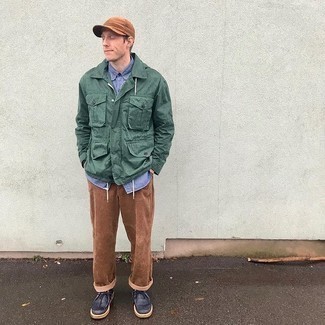 Как носить полевую куртку с ботинками дезертами