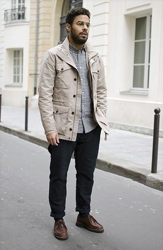 Как носить полевую куртку с ботинками дезертами