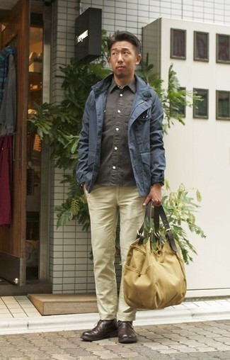 Как носить полевую куртку с ботинками дезертами