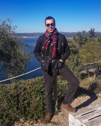 Как носить полевую куртку с ботинками дезертами