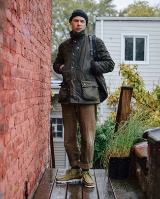 Как носить полевую куртку с ботинками дезертами