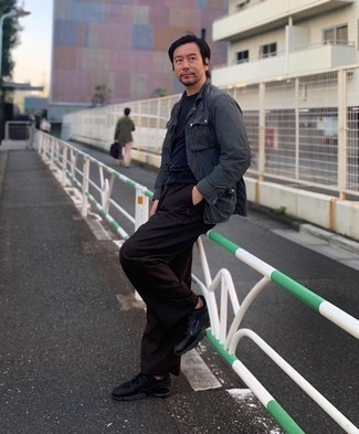 С чем носить полевую куртку