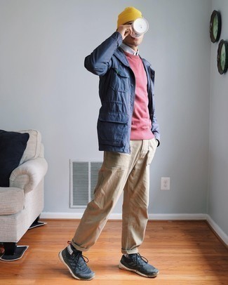 Как носить полевую куртку с свитшотем