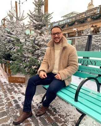 С чем носить флисовый бомбер мужчине