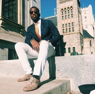 С чем носить куртку с цветочным принтом мужчине