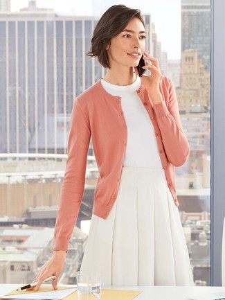 С чем носить пышную юбку