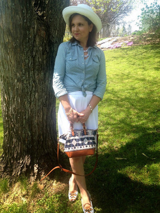 С чем носить сумку с геометрическим рисунком женщине