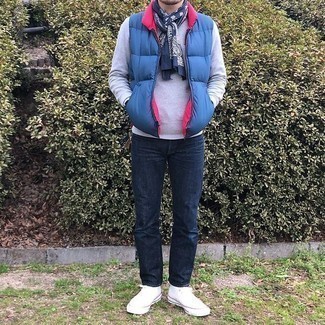 С чем носить куртку без рукавов мужчине