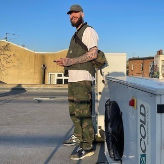 С чем носить куртку без рукавов мужчине