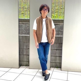 С чем носить куртку без рукавов мужчине