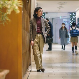 С чем носить пиджак в мелкую клетку мужчине