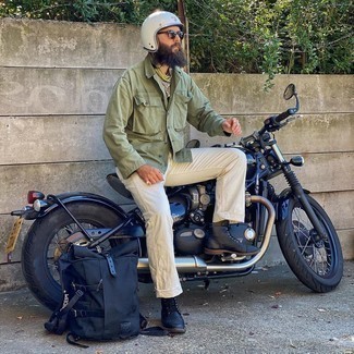 С чем носить золотую бандану мужчине