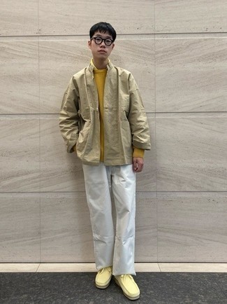 С чем носить золотые ботинки мужчине