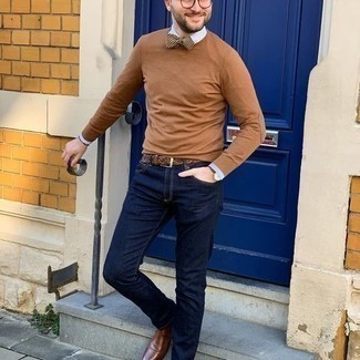 С чем носить золотой галстук-бабочку мужчине