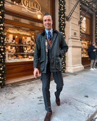 С чем носить золотое пальто мужчине