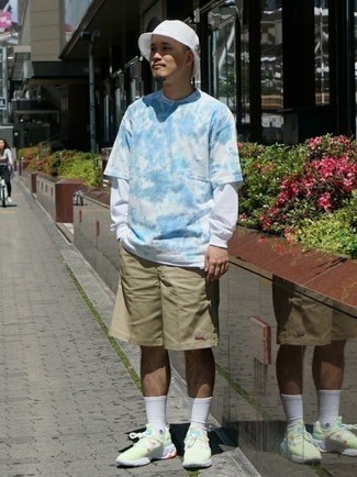 С чем носить зеленые кеды мужчине лето