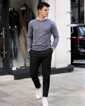 С чем носить зеленые кеды мужчине