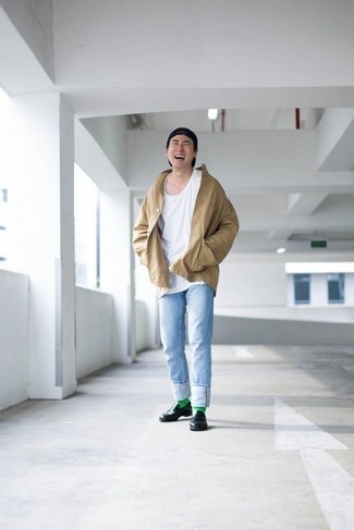 С чем носить зеленые носки мужчине