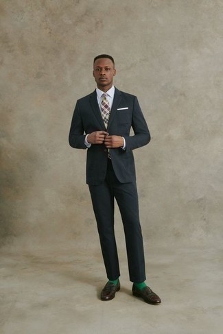 С чем носить зеленые носки мужчине