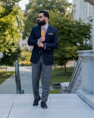 С чем носить зелено-желтые носки мужчине