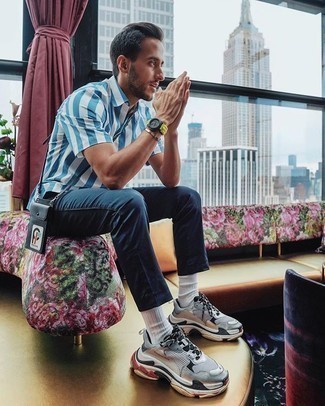 С чем носить зелено-желтые часы мужчине