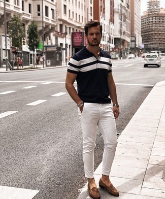 С чем носить серый браслет из бисера мужчине