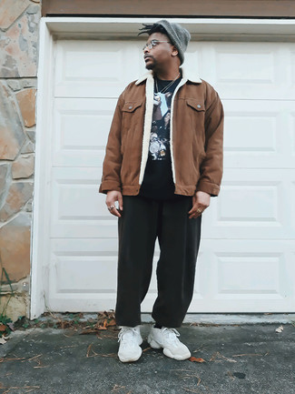 С чем носить серую шапку мужчине