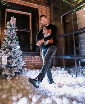 Как носить серый пиджак с серыми джинсами мужчине