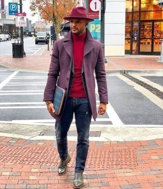 Какие длинные пальто носить с серым пиджаком