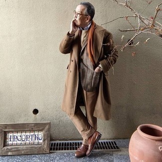 Какие длинные пальто носить с серым пиджаком