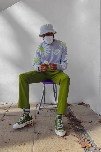 С чем носить серую панаму мужчине