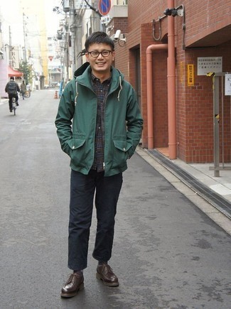 Какие брюки чинос носить с серым кардиганом