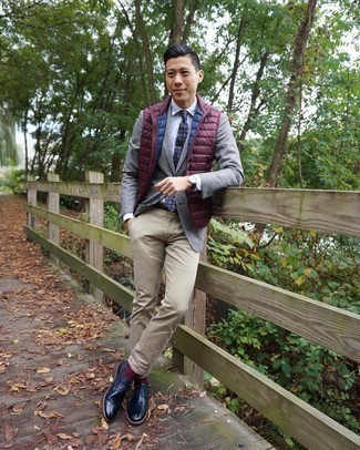 С чем носить серый пиджак в клетку в 20 лет мужчине