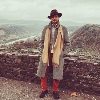 С чем носить серую классическую рубашку мужчине