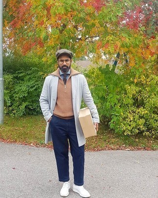 С чем носить серую кепку мужчине