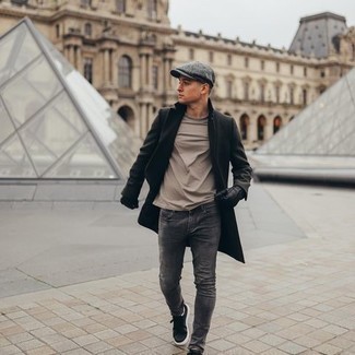 С чем носить серую кепку мужчине