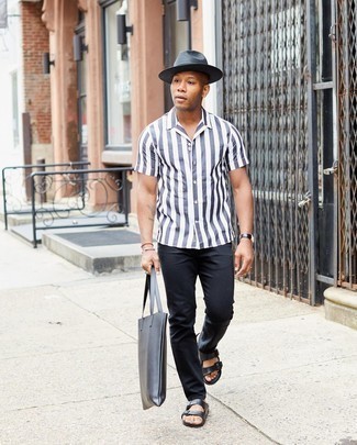 С чем носить серую шляпу мужчине