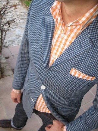 Какие броги носить с серыми джинсами