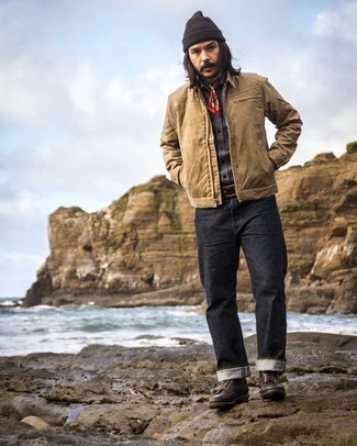 Какие повседневные ботинки носить с серыми джинсами мужчине