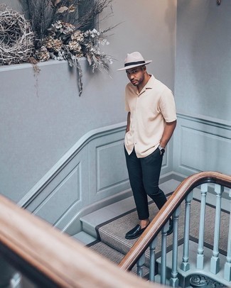 С чем носить серые кожаные часы мужчине