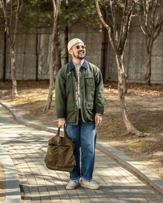 Какие свитшоты носить с серой рубашкой с длинным рукавом мужчине