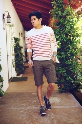 С чем носить серые носки-невидимки мужчине