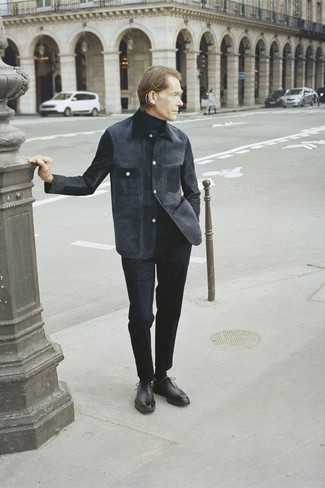 Какие водолазки носить с серыми оксфордами