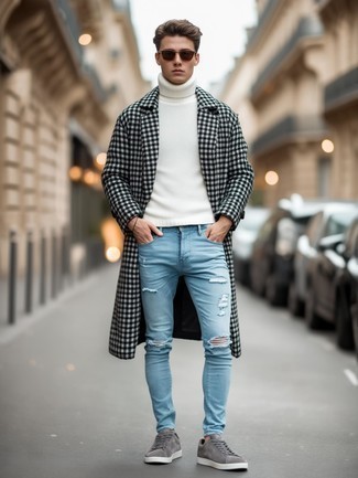 С чем носить серые кеды мужчине