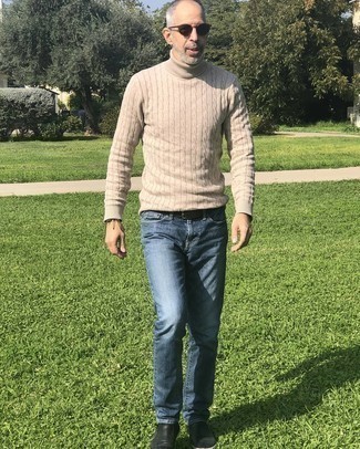 С чем носить серые солнцезащитные очки мужчине