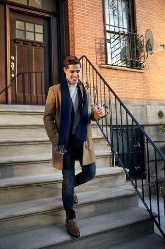 Какие пиджаки носить с серой водолазкой мужчине