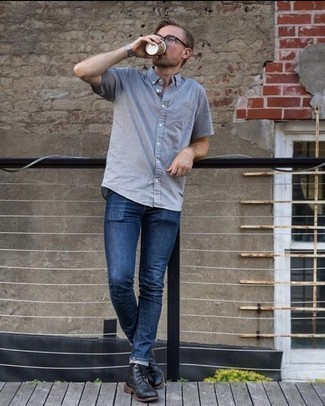 С чем носить серые часы мужчине