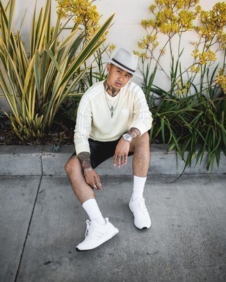 С чем носить серую шерстяную шляпу мужчине